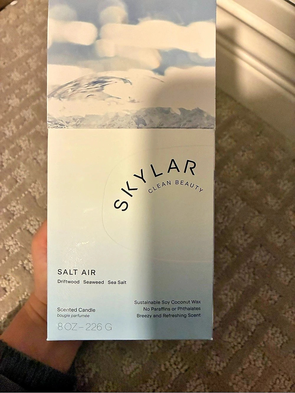 SKYLAR Salt Air Scented Candle 8oz